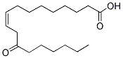 12-氧代-9(Z)-十八烯酸 结构式