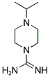 4-ISO-PROPYL-PIPERAZINE-1-CARBOXAMIDINE 结构式