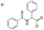 (Benzothioylamino)(phenyl)acetate 结构式