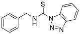 N-BENZYL-1H-BENZOTRIAZOLE-1-CARBOTHIOAMIDE 结构式