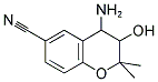 4-AMINO-6-CYANO-2,2-DIMETHYL-3-HYDROXY-CHROMAN 结构式