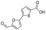 5-(5-甲酰基呋喃-2-基)噻吩-2-羧酸 结构式