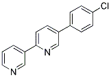 5-(4-CHLOROPHENYL)-2,3'-BIPYRIDINE 结构式