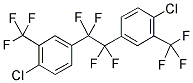 1,2-BIS-[4-CHLORO-3-(TRIFLUOROMETHYL)PHENYL]TETRAFLUOROETHANE 结构式