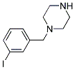 1-(3-IODOBENZYL)PIPERAZINE 结构式