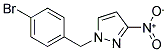 1-(4-BROMO-BENZYL)-3-NITRO-1H-PYRAZOLE 结构式