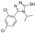 5-(2,4-DICHLOROPHENYL)-4-ISOPROPYL-4H-1,2,4-TRIAZOLE-3-THIOL 结构式