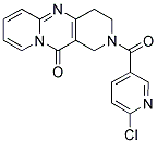 2-[(6-CHLOROPYRIDIN-3-YL)CARBONYL]-1,2,3,4-TETRAHYDRO-11H-DIPYRIDO[1,2-A:4',3'-D]PYRIMIDIN-11-ONE 结构式