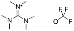 HEXAMETHYLGUANIDINIUM TRIFLUOROMETHANOLATE 结构式