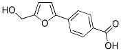 4-(5-HYDROXYMETHYL-FURAN-2-YL)-BENZOIC ACID 结构式