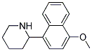 2-(4-METHOXY-NAPHTHALEN-1-YL)-PIPERIDINE 结构式