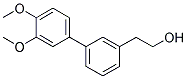 3-(3,4-DIMETHOXYPHENYL)PHENETHYL ALCOHOL 结构式