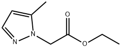2-(5-甲基吡唑-1-基)乙酸乙酯 结构式