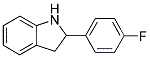 2-(4-FLUOROPHENYL)INDOLINE 结构式