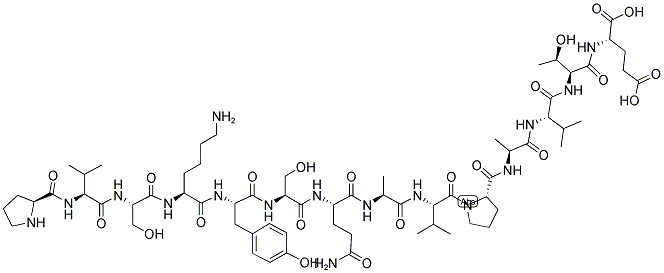 PRO-CATHEPSIN D PEPTIDE 结构式
