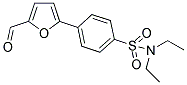 N,N-DIETHYL-4-(5-FORMYL-FURAN-2-YL)-BENZENESULFONAMIDE 结构式