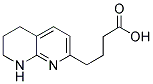 4-(5,6,7,8-TETRAHYDRO-[1,8]NAPHTHYRIDIN-2-YL)-BUTYRIC ACID 结构式