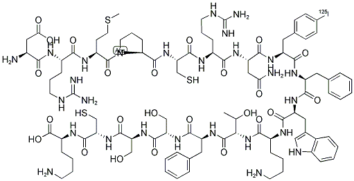 [125I]-CORTISTATIN-17 结构式