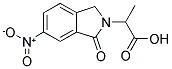 2-(6-硝基-1-氧代-1,3-二氢-2H-异吲哚-2-基)丙酸 结构式