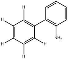 2-AMINOBIPHENYL-2',3',4',5',6'-D5 结构式