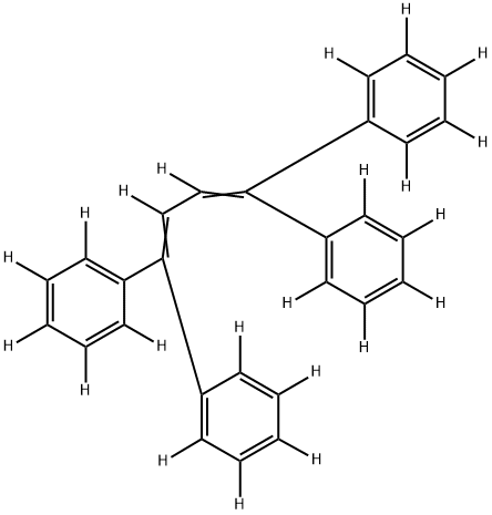 1,1,4,4-四苯基-1,3-丁二烯-D22 结构式