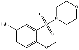 4-甲氧基-3-(吗啉-4-磺酰基)苯胺 结构式