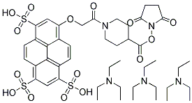 ALEXA FLUOR(R) 405 CARBOXYLIC ACID, SUCCINIMIDYL ESTER 结构式