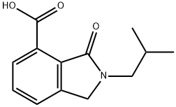 2-异丁基-3-氧代异二氢吲哚-4-羧酸 结构式