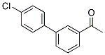 1-(4'-CHLORO-BIPHENYL-3-YL)-ETHANONE 结构式