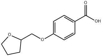 4-(四氢呋喃-2-基甲氧基)苯甲酸 结构式