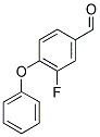 3-氟-4-苯氧基苯甲醛 结构式