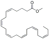 5(Z),8(Z),11(Z),14(Z),17(Z),20(Z)-二十三碳六烯酸甲酯 结构式