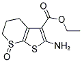 2-AMINO-7-OXO-4,5,6,7-TETRAHYDRO-7LAMBDA4-THIENO[2,3-B]THIOPYRAN-3-CARBOXYLIC ACID ETHYL ESTER 结构式