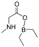 N-(2-[(DIETHYLBORYL)OXY]-2-OXOETHYL)-N-METHYLAMINE 结构式