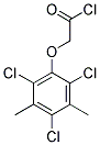 (2,4,6-TRICHLORO-3,5-DIMETHYLPHENOXY)ACETYL CHLORIDE 结构式