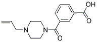 3-(4-Allyl-piperazine-1-carbonyl)-benzoic acid 结构式