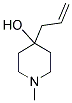 4-ALLYL-1-METHYL-4-PIPERIDINOL 结构式