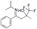 1,1,1-TRIFLUORO-4-ISOPROPYLIMINO-2-METHYL-4-PHENYL-BUTAN-2-OL 结构式