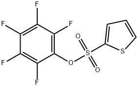 2,3,4,5,6-PENTAFLUOROPHENYL 2-THIOPHENESULFONATE 结构式