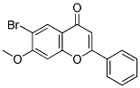 6-BROMO-7-METHOXYFLAVONE 结构式