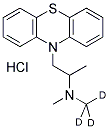 PROMETHAZINE-D3 HYDROCHLORIDE 结构式