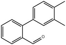 3',4'-DIMETHYL-BIPHENYL-2-CARBALDEHYDE 结构式