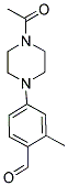 4-(4-Acetylpiperazin-1-yl)-2-methylbenzaldehyde 结构式