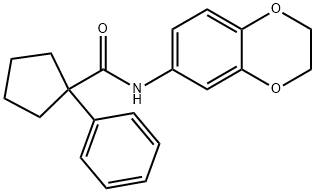 n-(2,3-Dihydrobenzo[b][1,4]dioxin-6-yl)-n-(1-phenylcyclopentyl)formamide