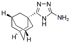 5-ADAMANTAN-1-YL-4H-1,2,4-TRIAZOL-3-YLAMINE 结构式