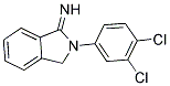 2-(3,4-DICHLORO-PHENYL)-2,3-DIHYDRO-ISOINDOL-1-YLIDENEAMINE 结构式
