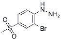 [2-Bromo-4-(methylsulfonyl)phenyl]hydrazine 结构式