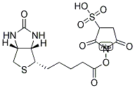 SULFOSUCCINIMIDO-(+)-BIOTIN 结构式