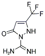 5-OXO-3-(TRIFLUOROMETHYL)-2,5-DIHYDRO-1H-PYRAZOLE-1-CARBOXIMIDAMIDE 结构式