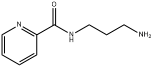 PYRIDINE-2-CARBOXYLIC ACID (3-AMINO-PROPYL)-AMIDE 结构式